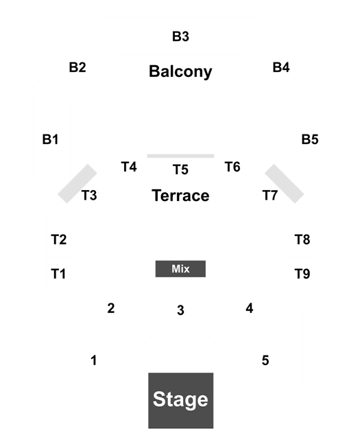 Seating chart for Trilith Live